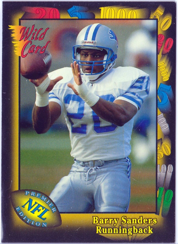 1991 - FoleyLion08's Barry Sanders Collection